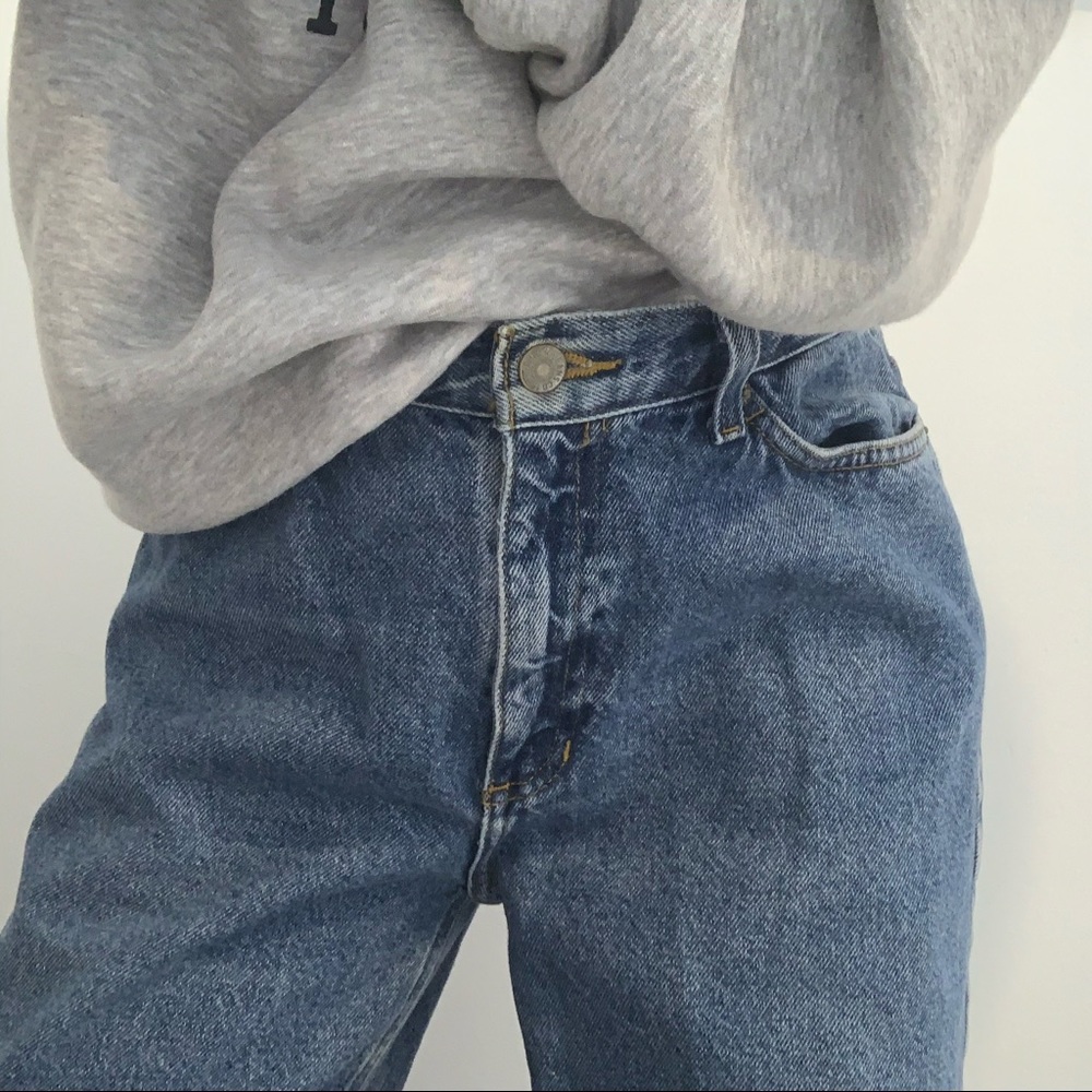 Vintage Ralph Lauren High Waisted Mom Jeans Size 8 - Picture 2 of 8